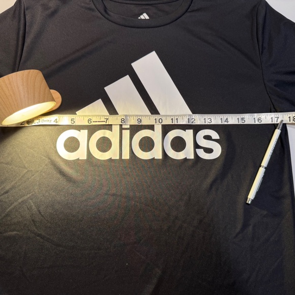 Adidas Climalite Black Graphic T Shirt - Boys/Youth Size L/G (14/16), Pre-owned - Picture 10 of 10